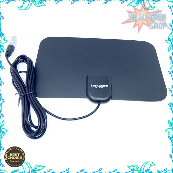 Antena Indoor TV Digital DVB-T2 4K High Gain 25dB + Signal Booster Amplifier- TFL-D139 ELC11