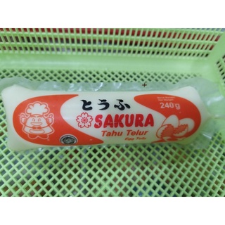 Jual tofu sakura / tahu jepang sakura telur 240gr | Shopee Indonesia