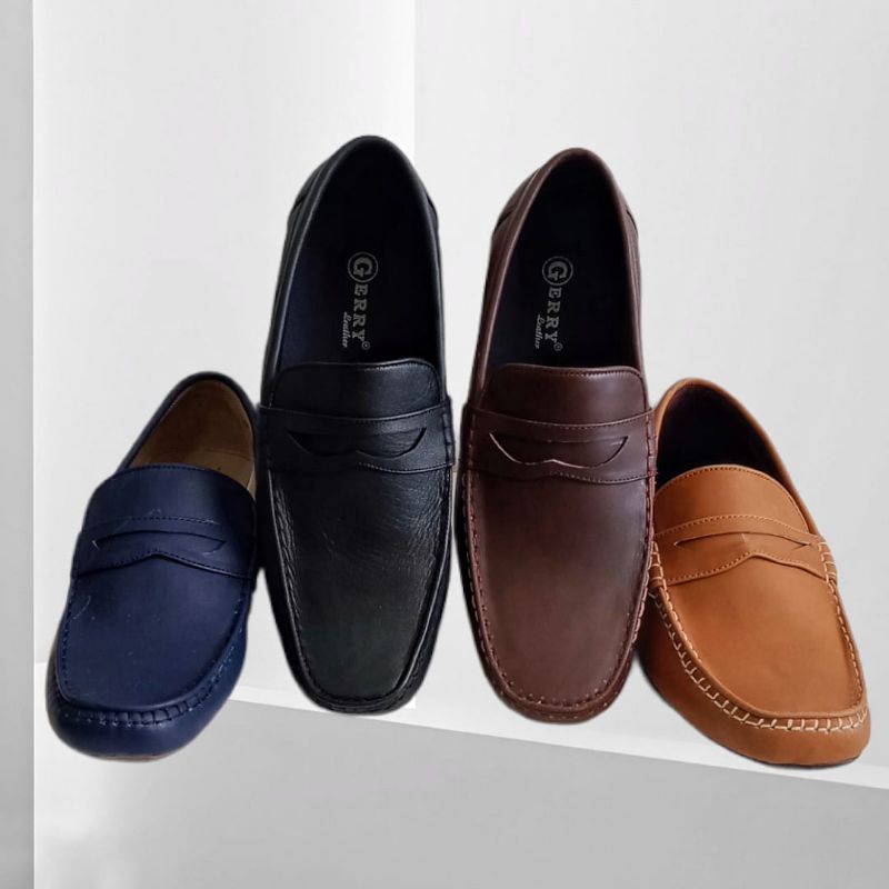 SEPATU KULIT SAPI ASLI PRIA BY MUZZA LEATHER/ SEPATU PRIA /SEPATU BERKUALITAS /SEPATU KERJA