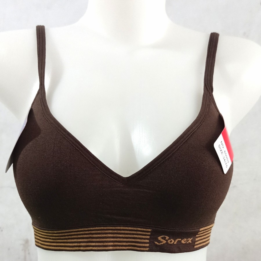 1 Pcs Bra BH SOREX 65003 - Sport Bra Casual Comfort Tanpa Kawat