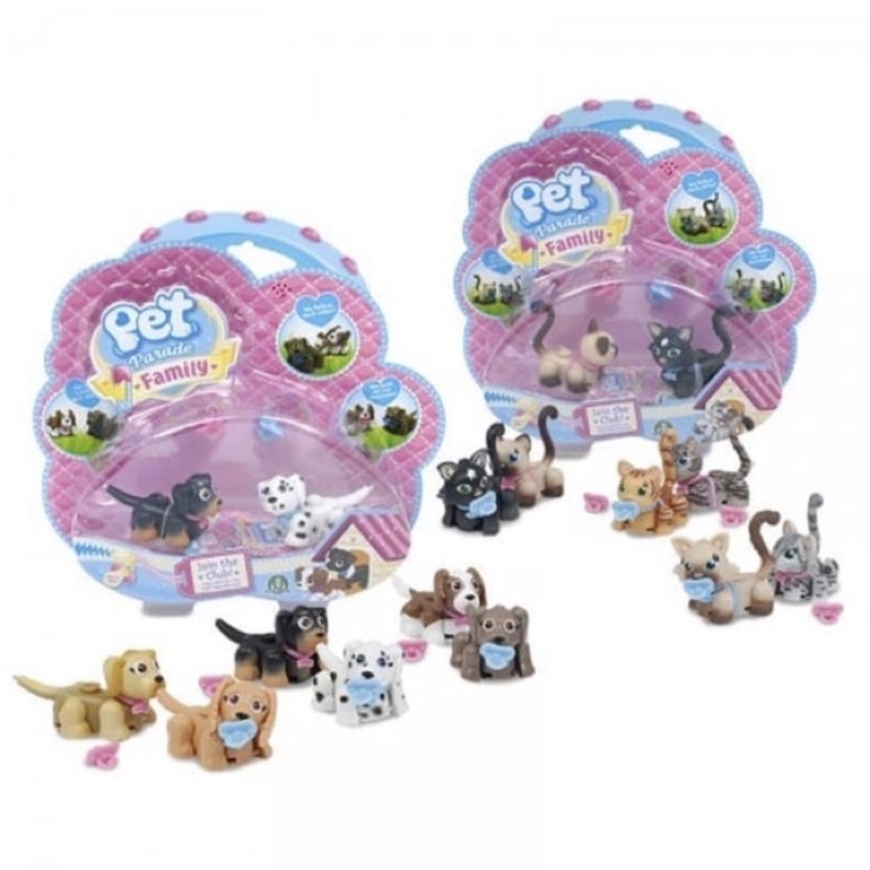 Pet Parade Family Sibblings Moving with Joystick | Joystik