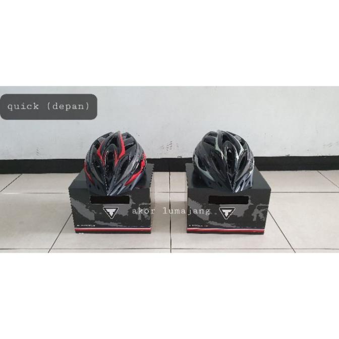 BARU HELMET THRILL QUICK HELM SEPEDA MTB XC ROAD LIPAT SELI XX SFDVF4366