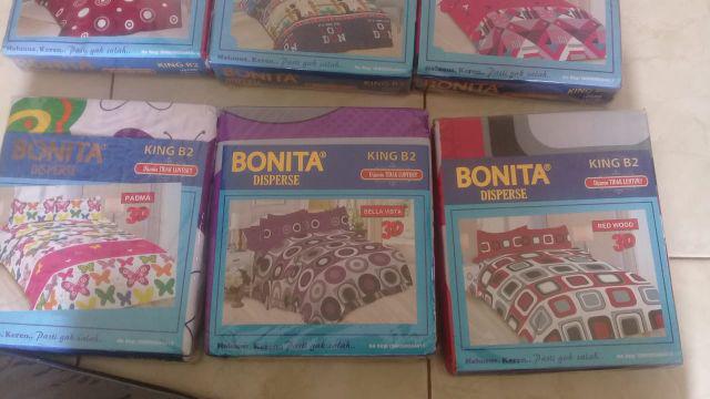 Sprei Bonita 3d Uk 180x200 Motif Brown Rose