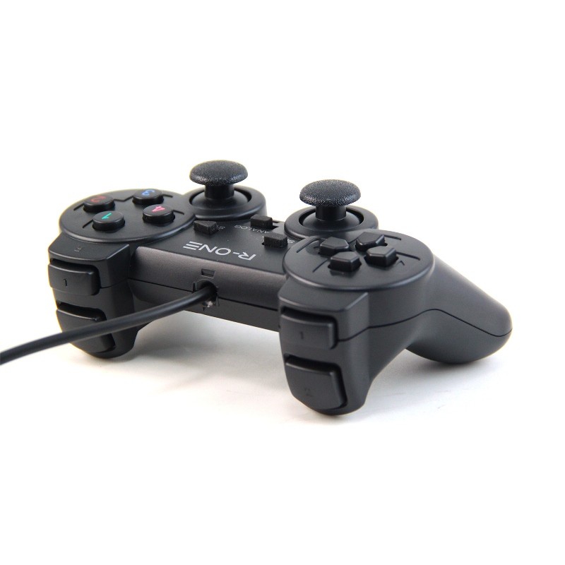 GAMEPAD SINGLE GETAR R-ONE - ACC PC GAMING JOYSTICK PLAYSTATION MURAH