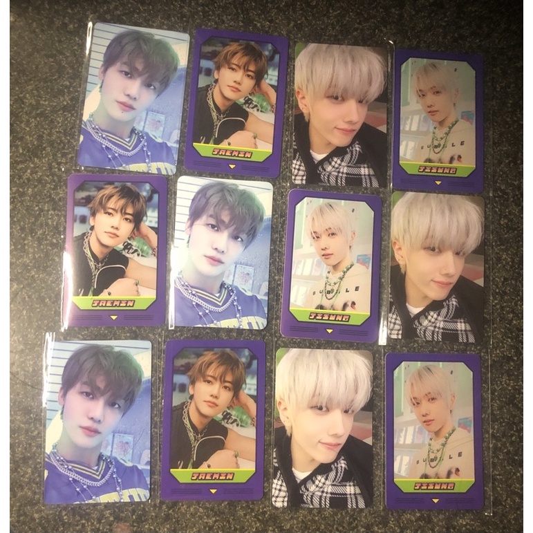 Matching Card Game MCG Jaemin Jisung