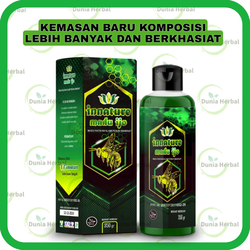 

Madu Ijo INNATURE 350 Gram Herbal Asam Lambung Maag