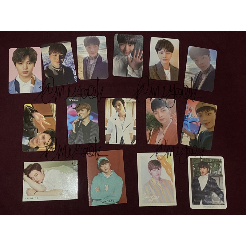 Photocard Yook Sungjae BTOB