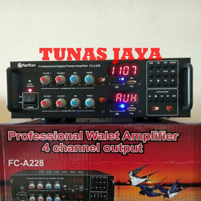 Pro Walet Amplifier Firstclass FC A228 - FCA228 - FC A 228 2usb input