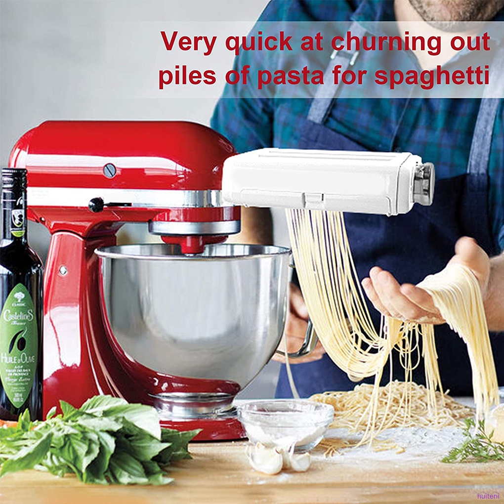 Pasta Maker Attachment 3-in-1 Kitchen Pasta Roller Replacement for KitchenAid Stand Mixer huiteni.id