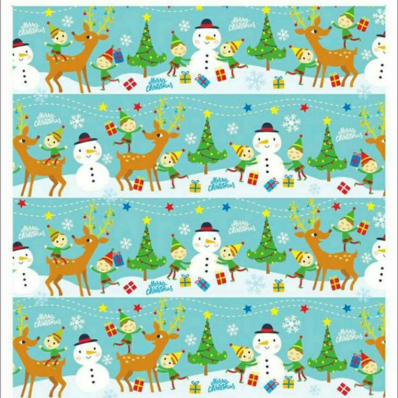 

TOKO ANQA-Kertas kado motif Natal 181009