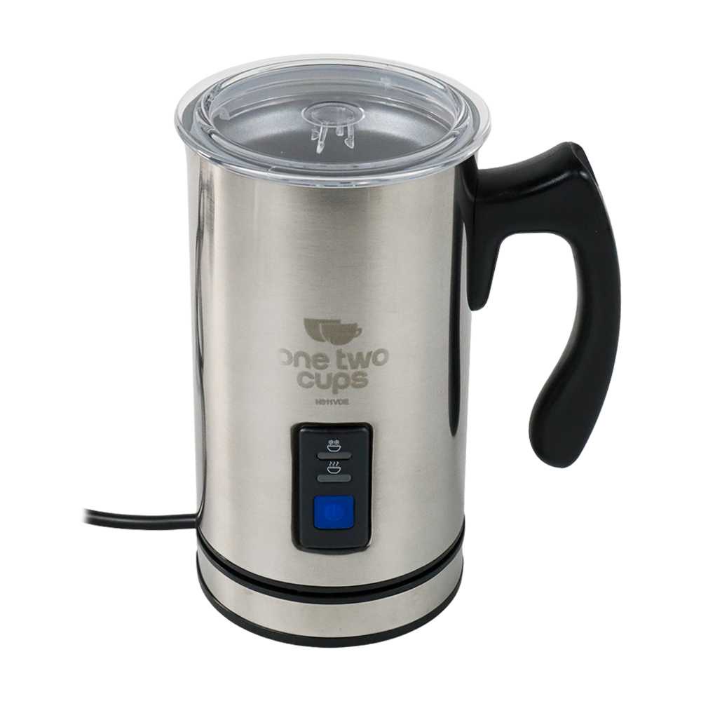 

One Two Cups Electric Milk Frother Pembuat Busa Susu Cappucino N311VDE