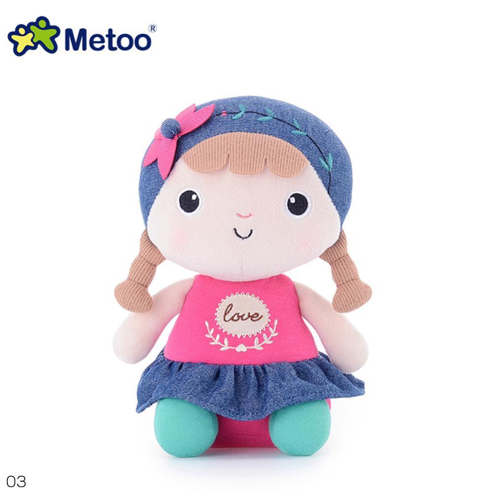 Timekey Metoo Mainan Boneka Stuffed Plush Lucu Untuk Anak Lakilakiperempuan D8F6