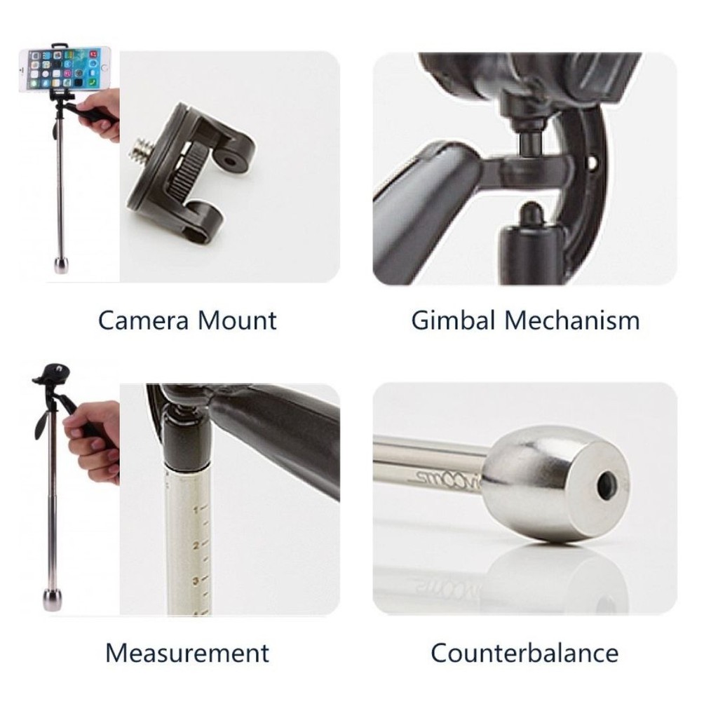 Steadi Balancing Cam Stabilizer 2 In 1 Penyeimbang Smartphone HP Dan Camera 111159