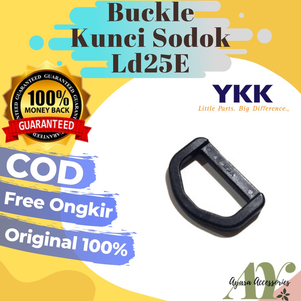 KUNCI TAS BUCKLE YKK LD25E