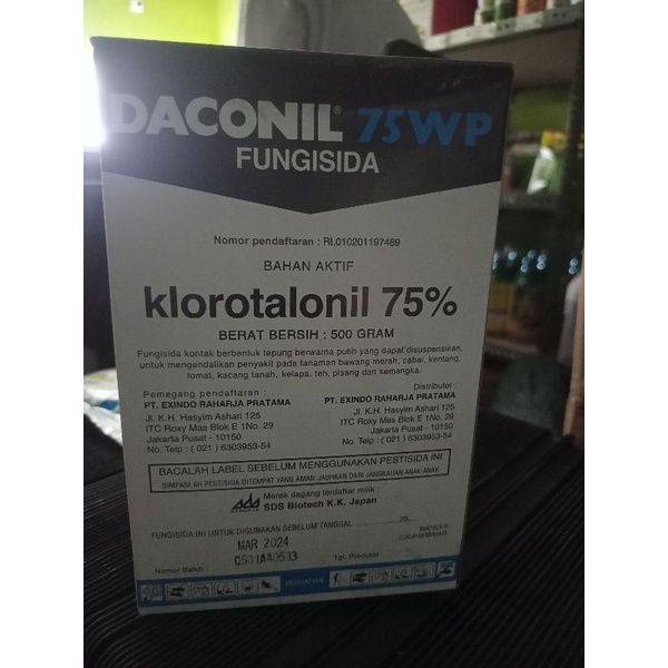 DACONIL 75wp (fungsida) 500gr