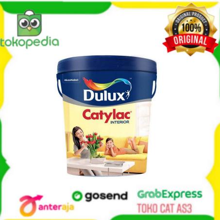 Cat Tembok Dulux Catylac Interior Base A/putih 5kg Siap Gosend/Grab