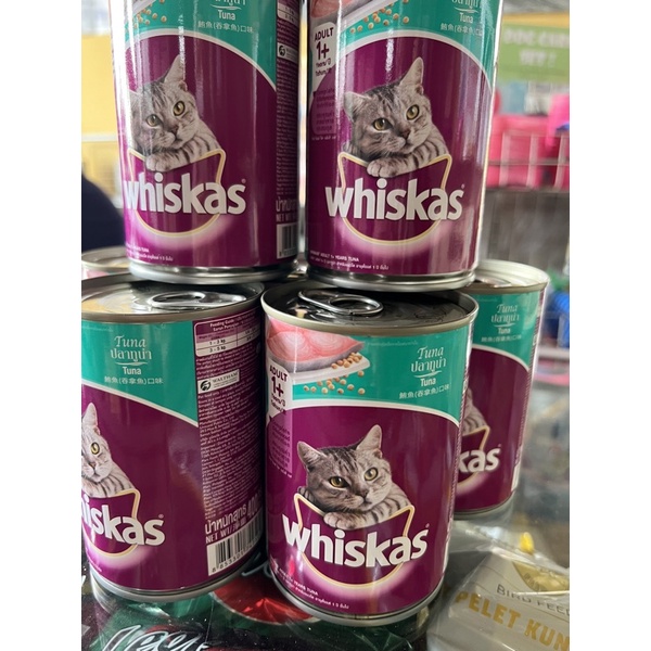 WHISKAS KALENG Tuna &amp; Ocean Fish 400gr