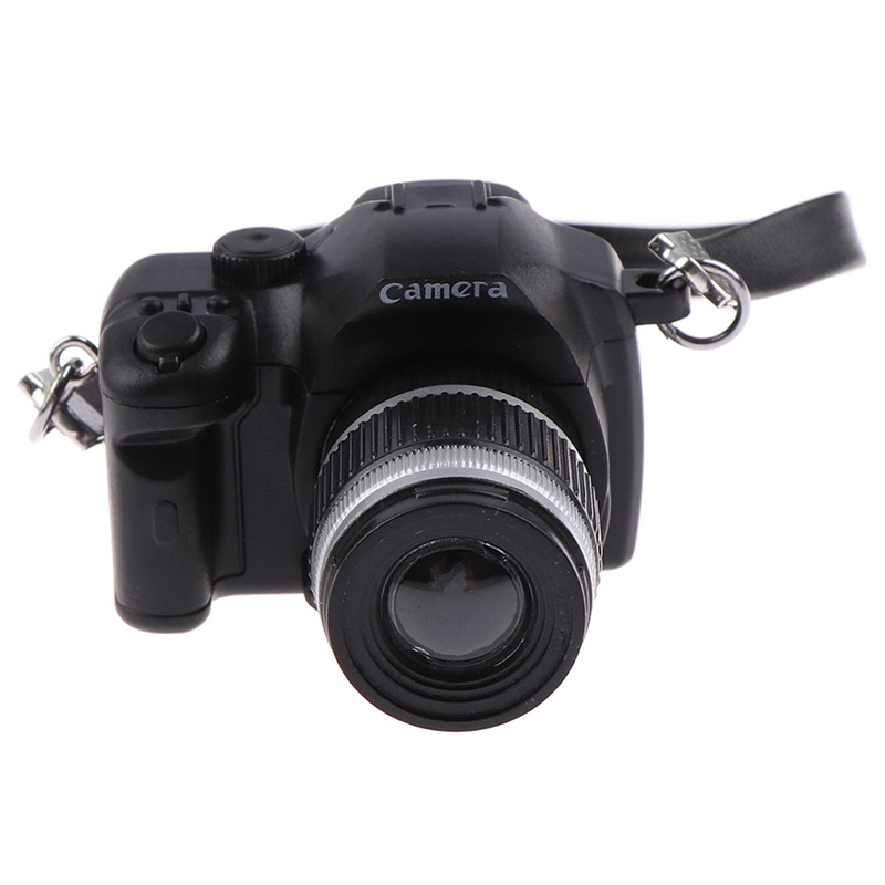 &lt; E2id &amp; &gt; 1Pc Miniatur Kamera SLR Digital Untuk Aksesoris Rumah Boneka