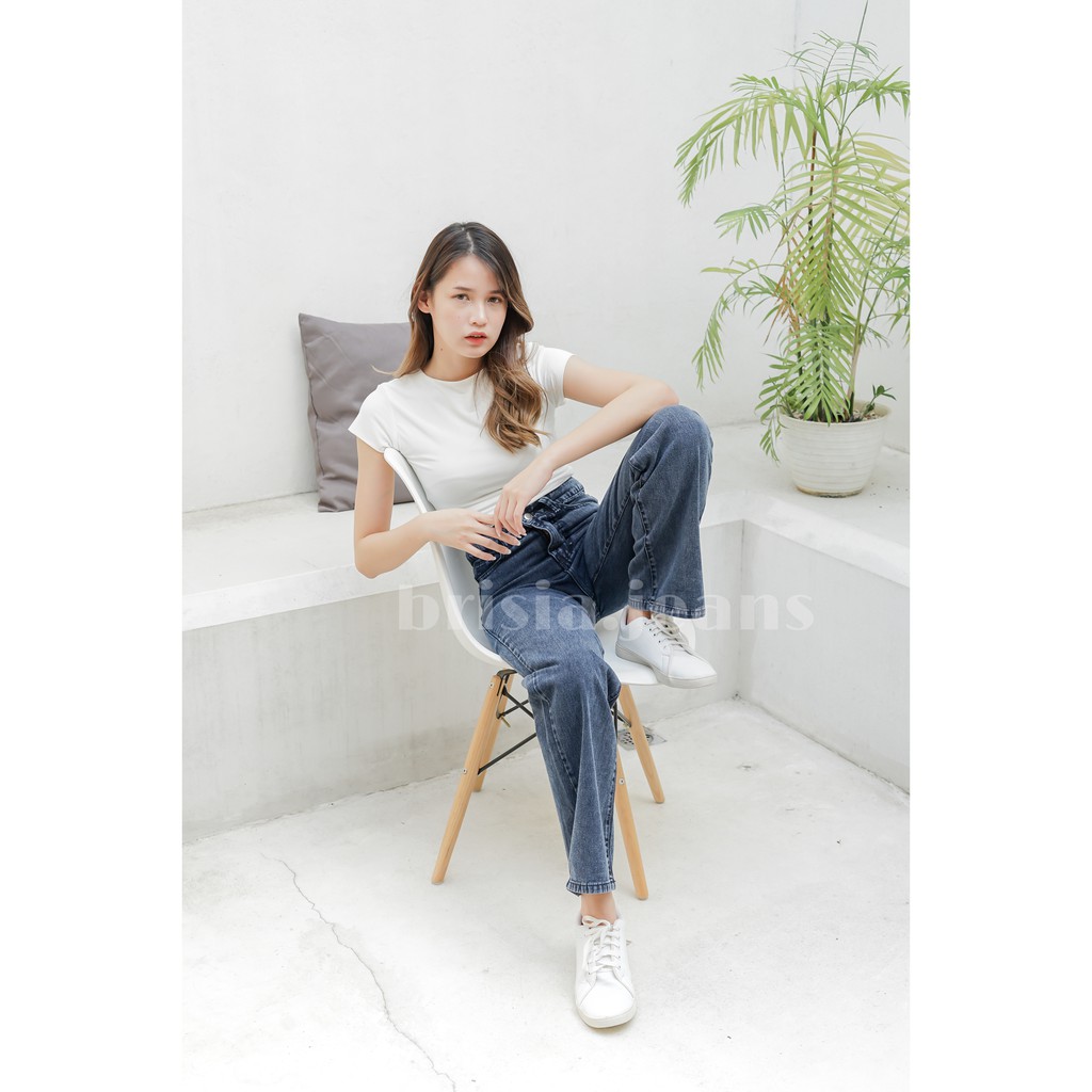 BRISIA JEANS - WENDY Boyfriend Cullote Jeans (Highwaist) - 6 Colours Size 27-33 / Boyfriend Loose