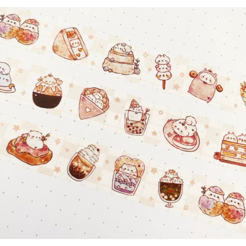 

washi tape sample mochamochicake