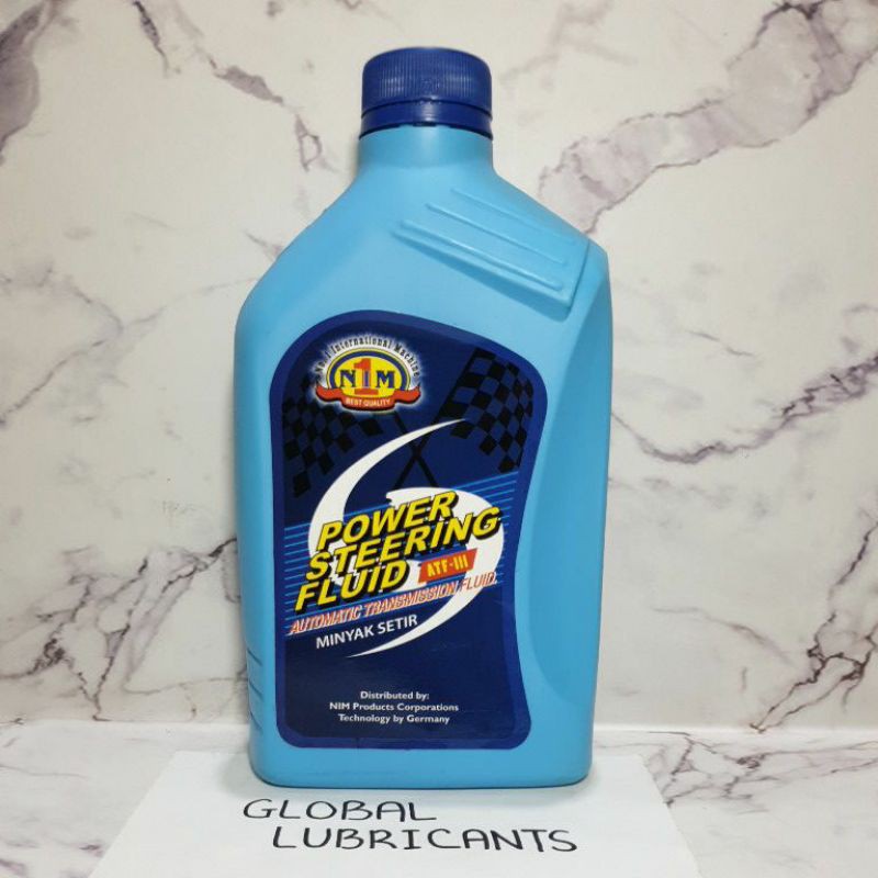 NIM Power Steering Fluid 1 Liter German Technology (Putih) (Oli / Minyak Power Steering)