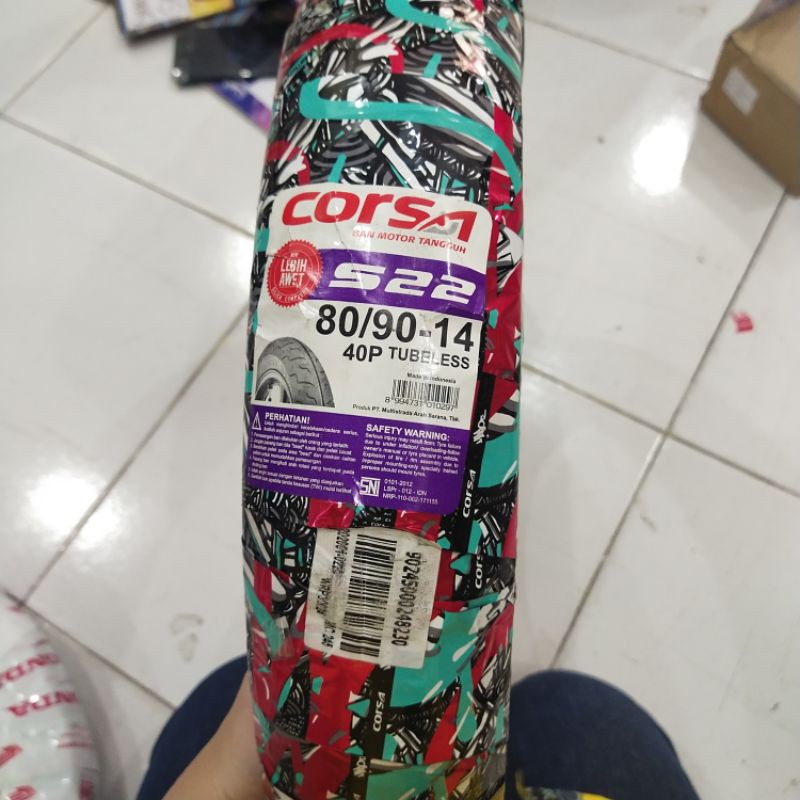 ban luar depan corsa tubles 80 90 14 beat scoopy spacy vario 110 125 150 mio m3 fino xride dll