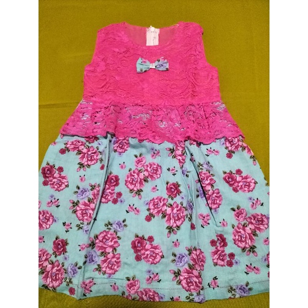 dress anak 1-2 tahun,baju anak perempuan