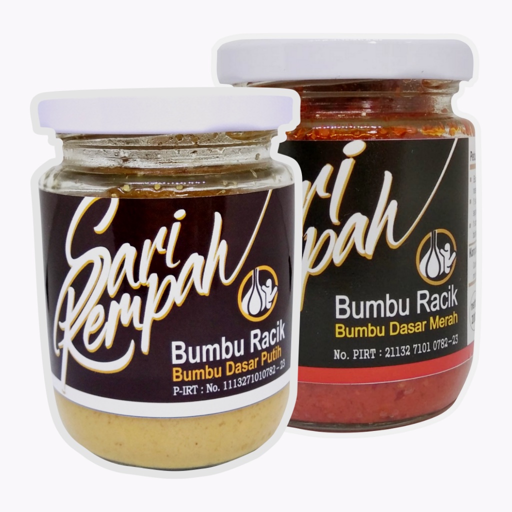 

Sari Rempah - Paket Hemat Bumbu Dasar Putih/Bumbu Dasar Merah - 400 gram