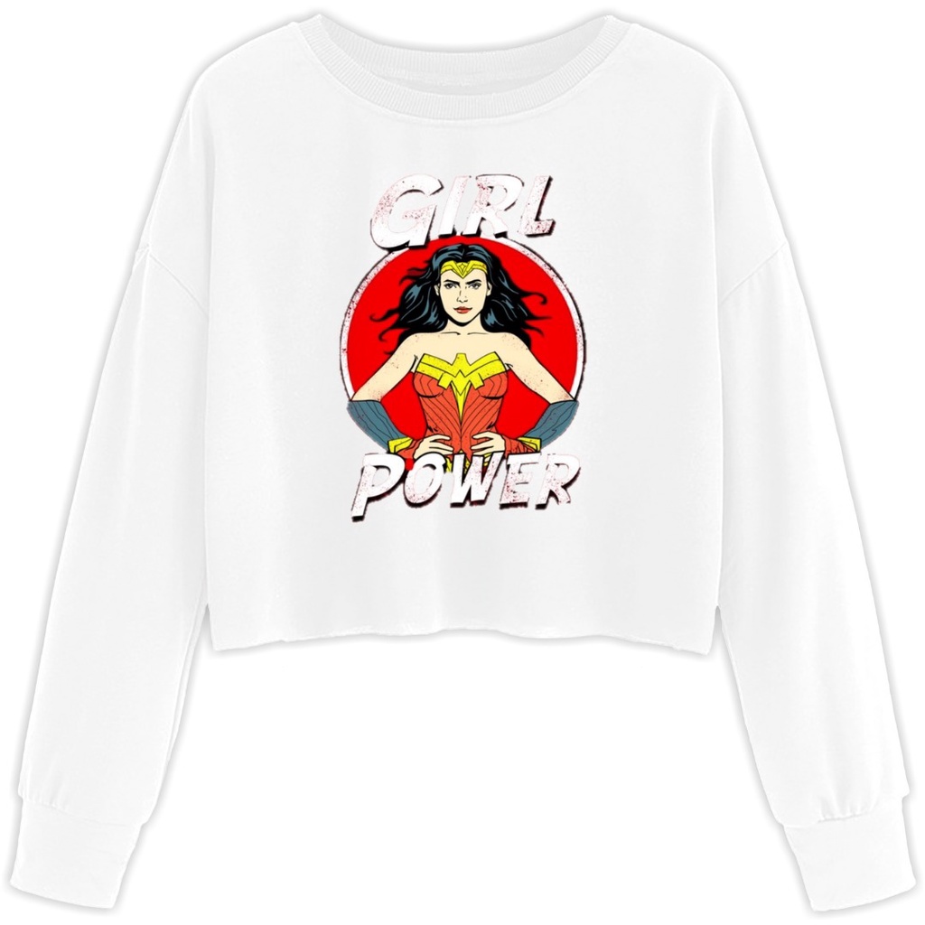 SWEATER CROP GIRL POWER GAWAOFFICIAL