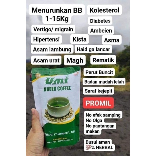 

UMI GREEN COFFE PENURUN BB ORIGINAL