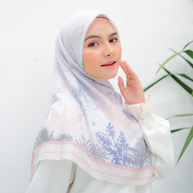 Jual Kerudung Segi Empat Voal Motif Laser Cut Hijab Gadih Classic Series Shopee Indonesia 0376