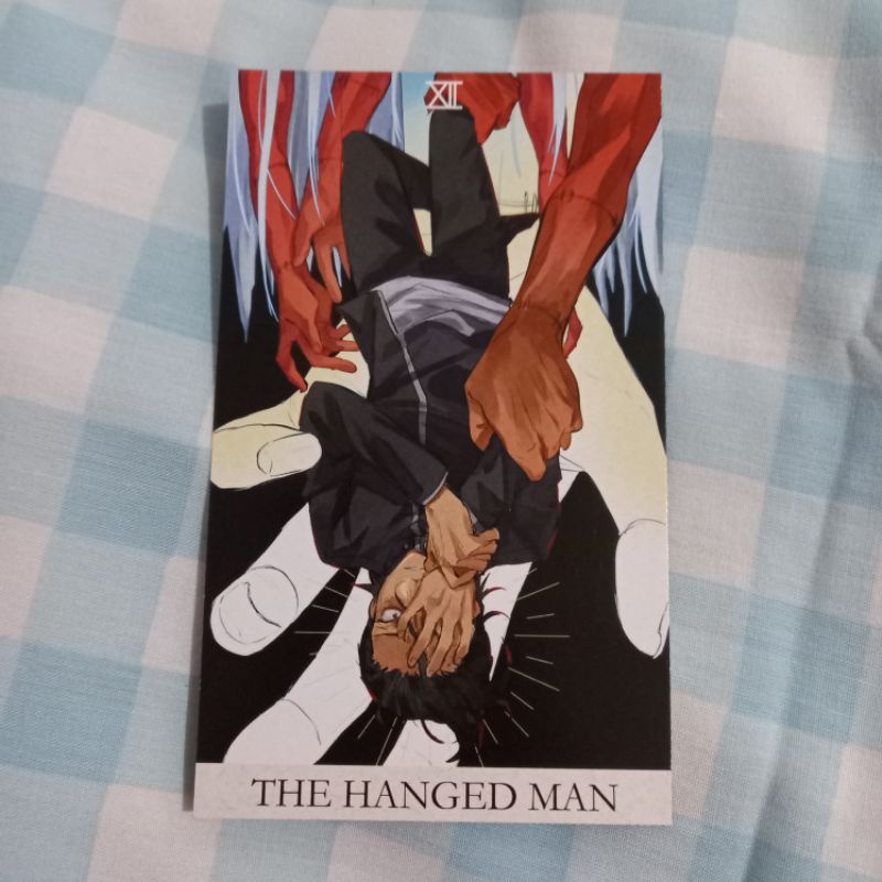 kadeart tarot card junpei jujutsu kaisen