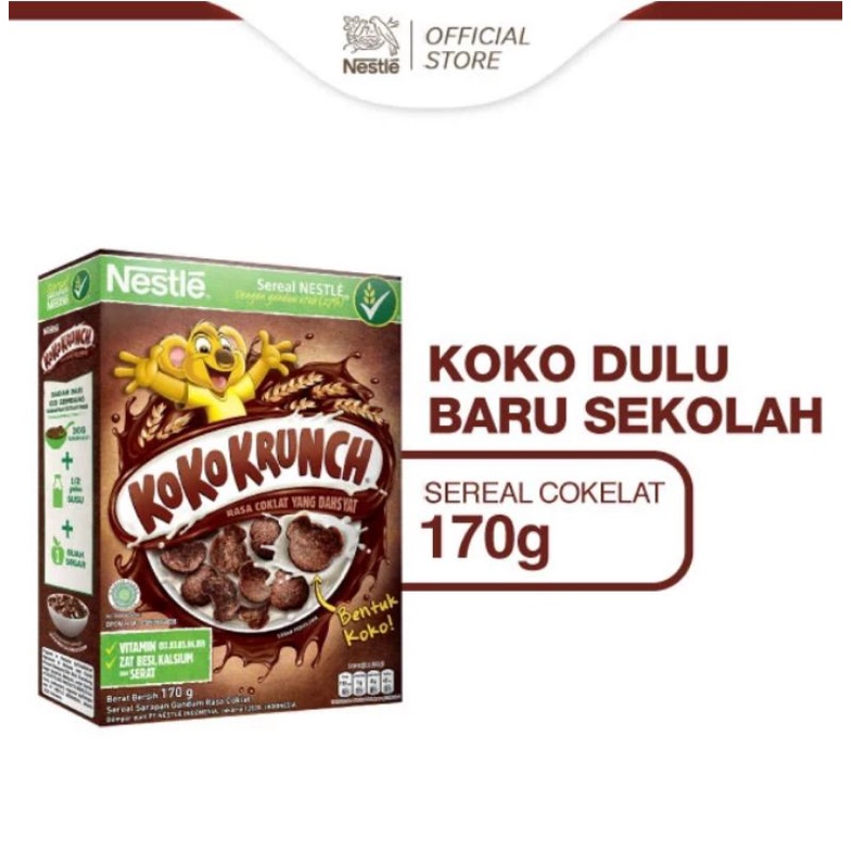 

Nestle Koko Krunch Sereal Cokelat 170 gr