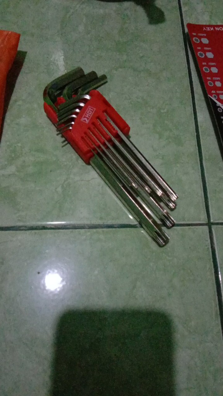 Kunci L Bintang  Segi 6