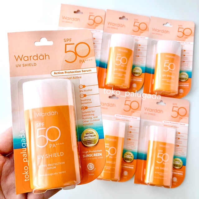 [BISA COD] Wardah UV Shield Sunscreen Light Matte Sun Stick - Wardah UV Shield Sunscreen Gel - Wardah Sunscreen Stick Wardah sunscreen