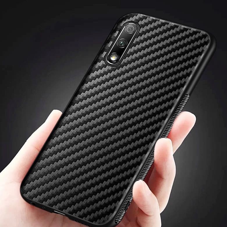 Oppo  Reno 4F Superthin Carbon Slim Soft Case Black