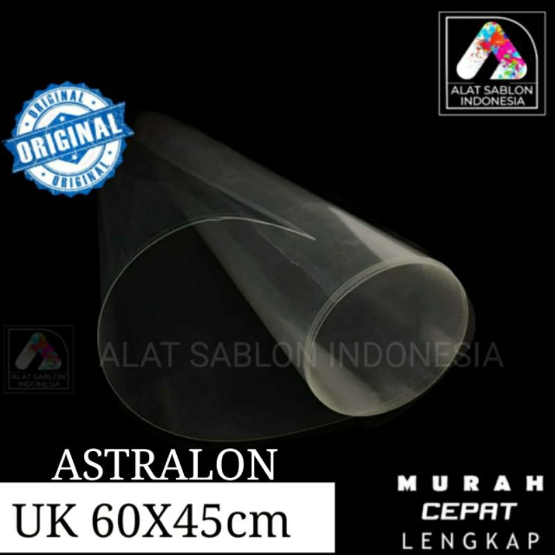 PLASTIK ASTRALON UK 60CMX45CM ALAT SABLON