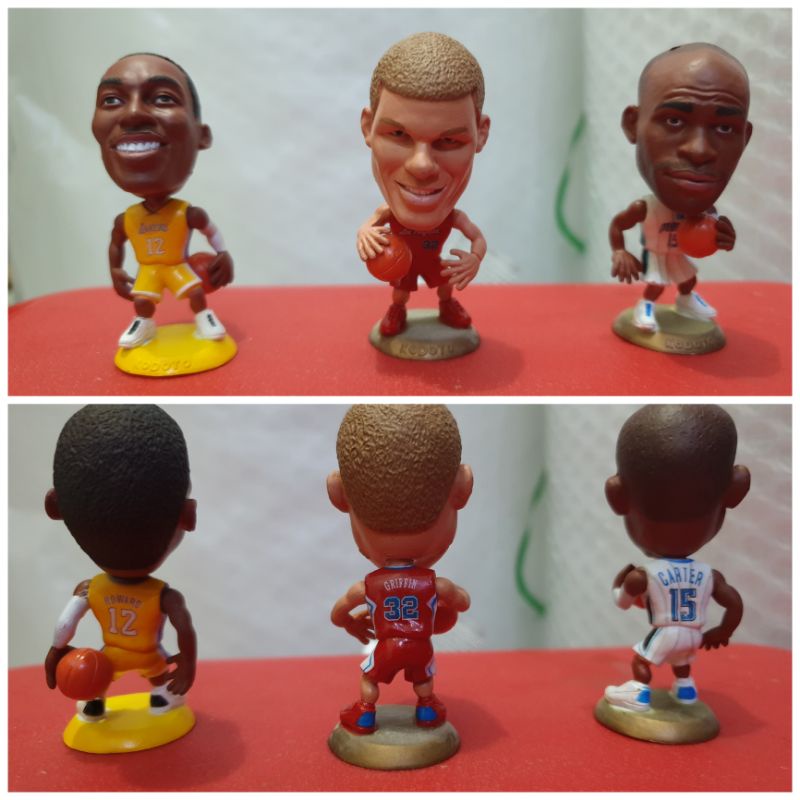 Kodoto Action Figure Bola Basket Tim Howard Griffin Carter Miniatur