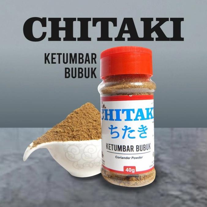 

Chitaki Ketumbar Bubuk Coriander Ground Powder Bumbu Rempah 40 gram