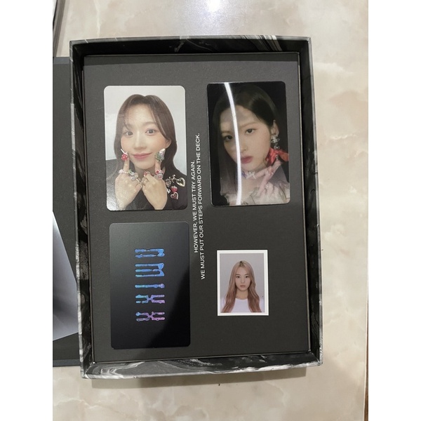 Photocard Nmixx Blind Package lenti Sullyoon id photo jinni membership card