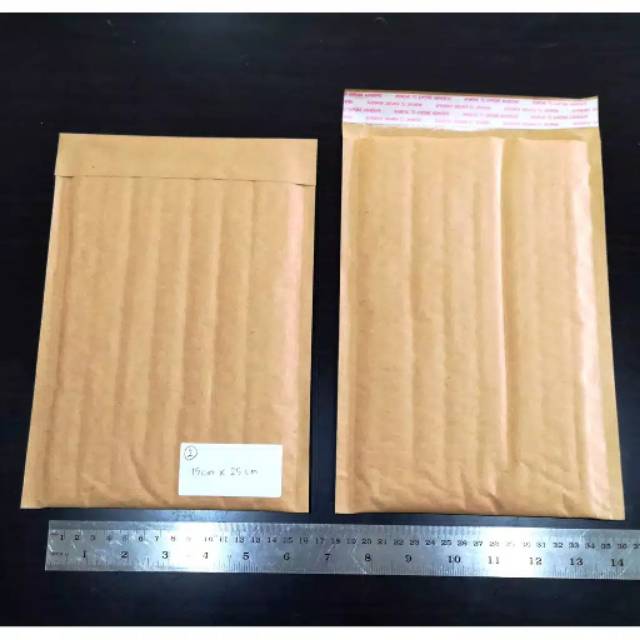 

Bubble Wrap Envelope Packaging Amplop Coklat Pengiriman Barang 15*25 cm