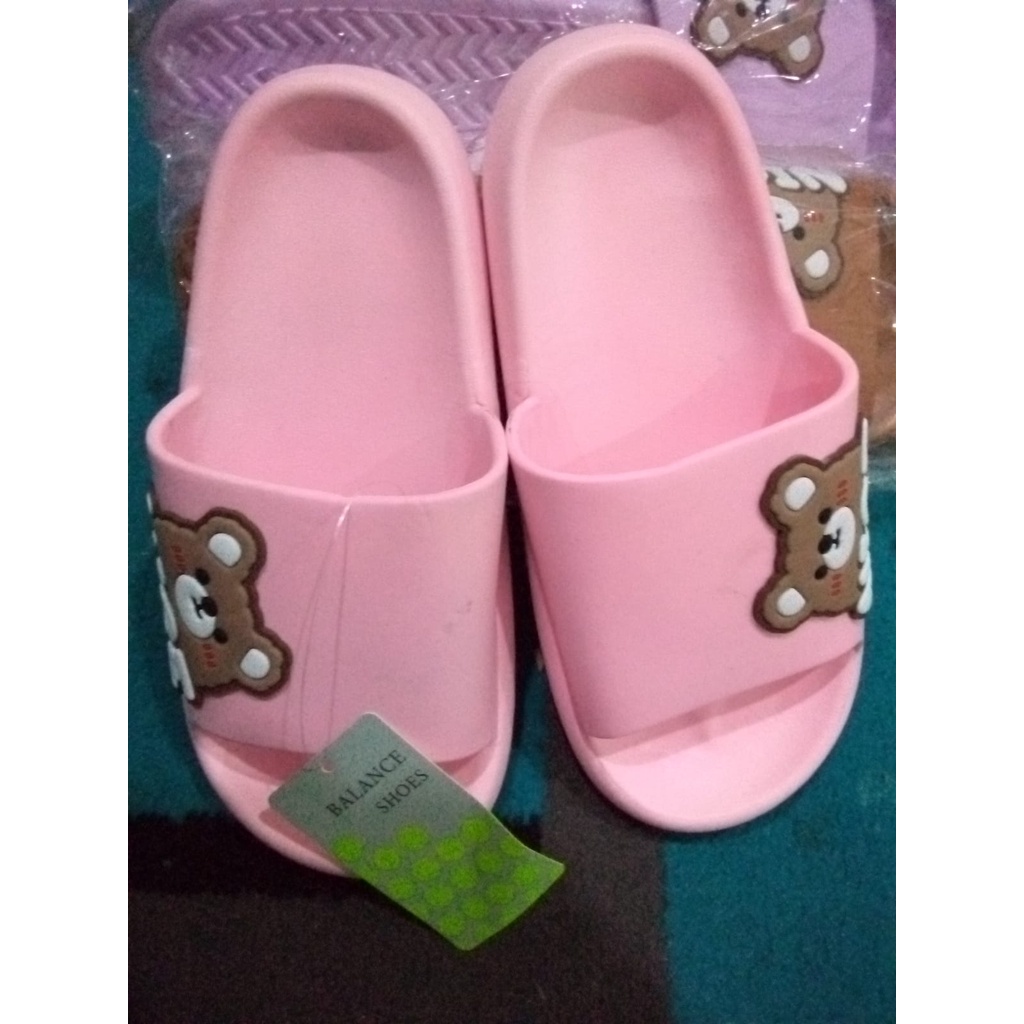 Sandal slop jelly balance 2228-2 36-41 sandal perempuan