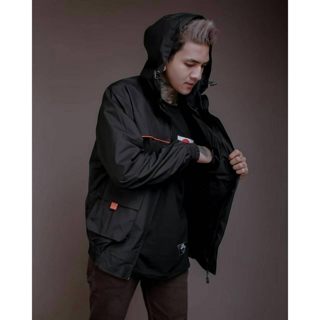 Jaket Kamsay The Bojiel Black Jaket Casual The Bojiel Jaket Outdoor The Bojiel