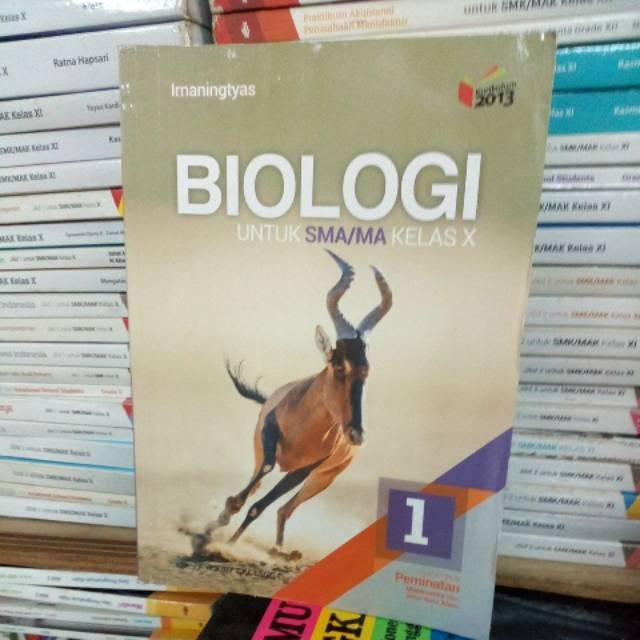 Biologi untuk SMA kelas 10 Erlangga original bekas