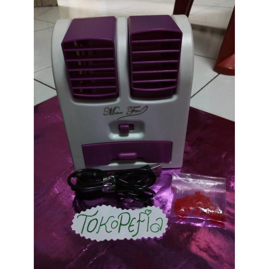 Ac Mini Portable Kipas Angin Ac 2 Lubang Arah