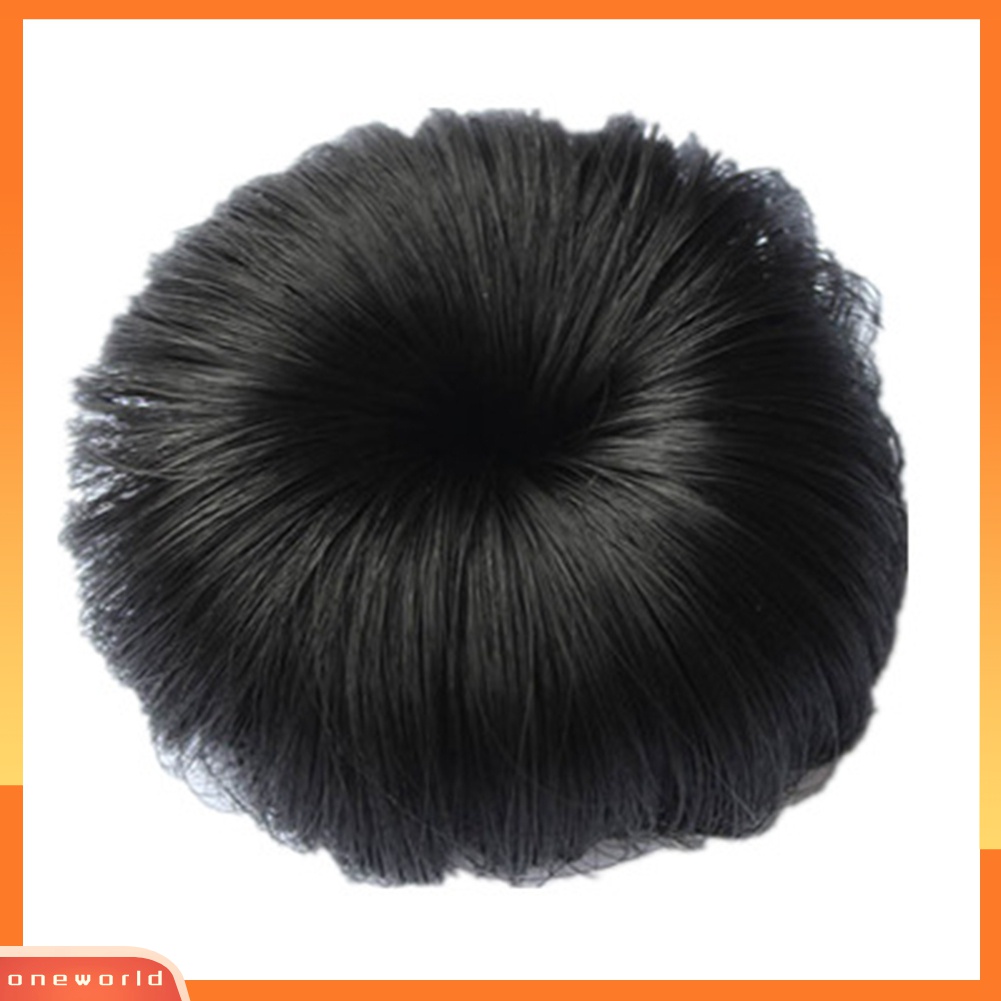 (ONWO) Wig / Rambut Palsu Model Sanggul / Cepol / Donat / Chignon Untuk Anak Perempuan