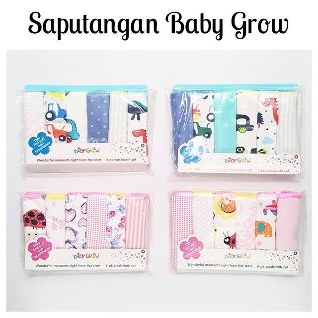 Sapu Tangan Bayi Washcloth Baby Wipes Kain