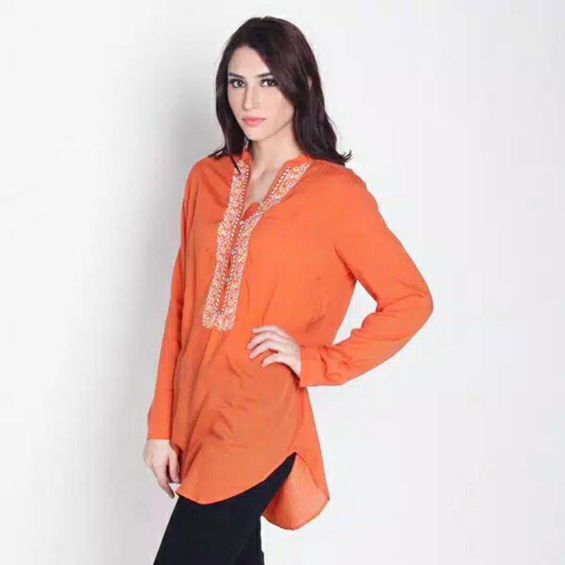 Malay Tunic Orange ORIGINAL Bodytalk Size L