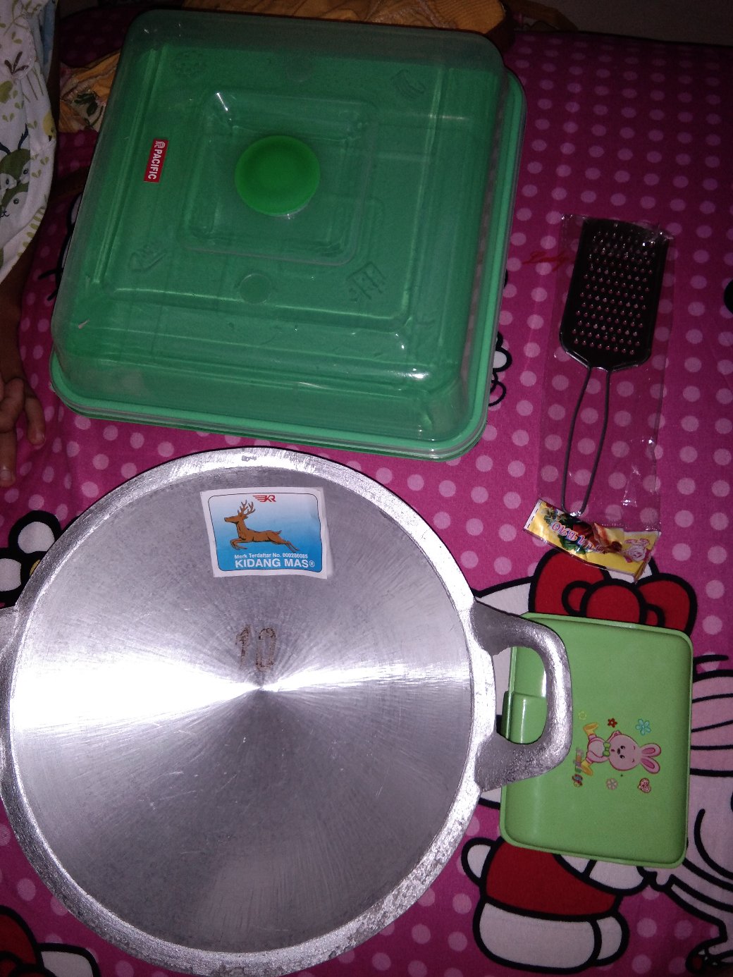 Wajan / Kuali / Penggorengan (ceper) No 10