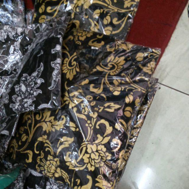 Baju Batik Couple Keluarga Sarimbit Gamis Set Ayah Ori Full Prada